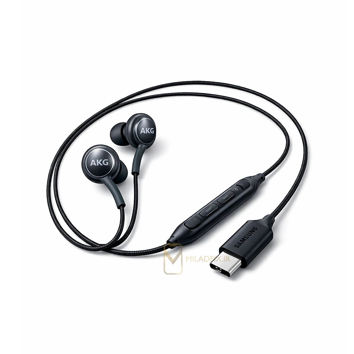 هندزفری سیمی سامسونگ AKG Type-C اصلی رنگ مشکی