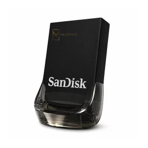 فلش مموری سن دیسک Ultra Fit CZ430 USB 3.2 ظرفیت 64 گیگابایت رنگ مشکی
