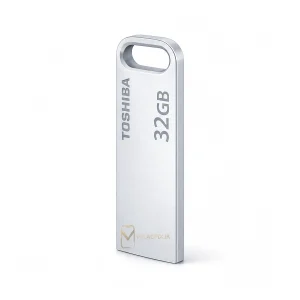 فلش مموری توشیبا 32 گیگابایت USB 3.0 با بدنه فلزی و سرعت انتقال بالا