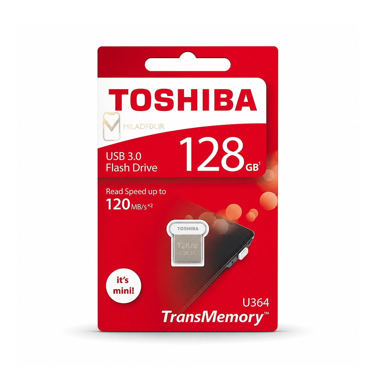 فلش مموری توشیبا 128 گیگابایت USB 3.0 | Toshiba 128GB Flash Drive