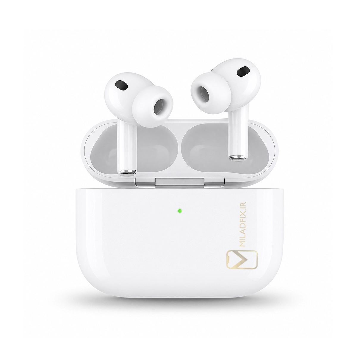 هندزفری بلوتوثی Green Lion Earbuds Pro 3 سفید به همراه کیس شارژ، مناسب برای مکالمه، موسیقی و استفاده روزمره